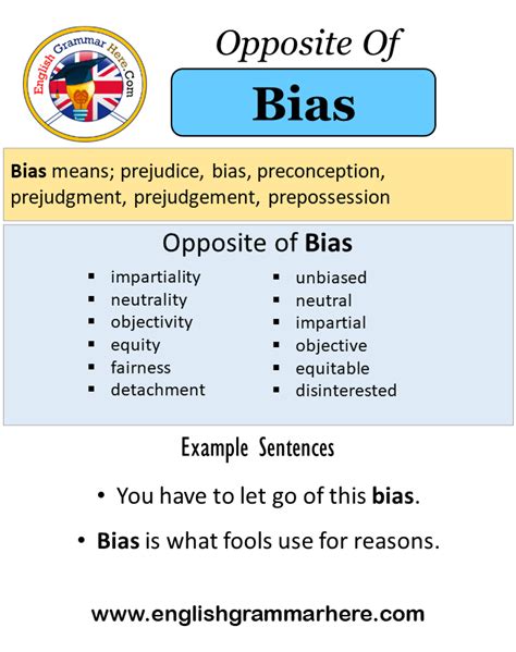 bias übersetzung|bias antonym.